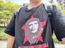 云薔切格瓦拉t恤 主義周邊短袖衣服夏季t桖班服男 黑色 D4094 切格瓦拉 L130-150斤 曬單實(shí)拍圖