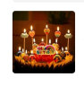 多美忆生日场景布置蜡烛生日装饰男女孩儿童成人生日快乐卡通蛋糕插牌 实拍图