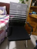 百魅（BAIMEI） 电脑椅办公椅久坐 椅子家用网布椅可升降会议椅书房舒适人体工学 奈米灰网-升级高背款 实拍图