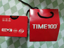 時(shí)光一百（TIME100）男表全鋼復古簡(jiǎn)約格紋日歷商務(wù)休閑白領(lǐng)石英防水手表男 鋼色 曬單實(shí)拍圖