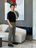 海瀾之家（HLA）秋冬季男鞋2025新款休閑鞋男板鞋男士皮鞋潮流內增高透氣鞋子男款 黑色 42 曬單實(shí)拍圖