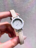 蕉遲多巴胺小表盤(pán)女士手表輕奢學(xué)生高中生新款時(shí)尚簡(jiǎn)約女表防水極簡(jiǎn)風(fēng) 奶白透灰 西鐵城機芯 曬單實(shí)拍圖