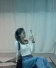 凡小如打底衫女秋冬長(cháng)袖t恤毛衣內搭修身短款可外穿純欲高級感顯瘦上衣 白色 L碼【建議95-110斤】 曬單實(shí)拍圖