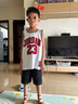 NIKE JORDAN 耐克AJ童裝男童23號籃球服背心2025夏季網(wǎng)眼透氣兒童衣服 純白色 140 /68 【建議身高128-140cm】 曬單實拍圖