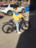 鎧美爾山地自行車(chē)成人男女山地車(chē) 學(xué)生變速減震兒童公路單車(chē) 六刀黑紅色 26寸21速高配 曬單實(shí)拍圖