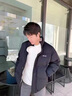 羊羔毛棉衣男外套2022冬季新款加絨加厚棉襖男生潮流百搭學(xué)生絨棉服港風(fēng)帥氣寬松大碼立領(lǐng)面包服 黑色 XL 曬單實(shí)拍圖