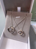 艾芙洛鳳求凰925純銀情侶項鏈一對男女款七夕情人節生日禮物送女友男友 情侶款+證書(shū)+禮盒 曬單實(shí)拍圖