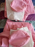 撒嬌娃童裝女童連衣裙秋冬季兒童套裝拜年服裝毛衣背心裙子毛呢外套小女孩秋裝過(guò)年衣服中大童女裝三件套 櫻桃粉色披肩+裙子+帽子白色打底衫 150(建議身高145左右) 曬單實(shí)拍圖