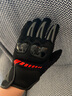 DAINESE/丹尼斯 MIG 3 AIR夏季摩托車透氣騎行手套個性運動耐磨機車手套 628/黑-紅 XL 曬單實拍圖