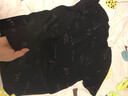 圣彼威朗 加肥加大碼短袖t恤男胖子肥佬體恤潮牌胖人衣服大碼半截袖打底衫 DX085黑色 2XL (170-190斤) 曬單實(shí)拍圖