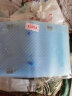 广博(GuangBo)A4按扣纽扣文件袋斜纹加厚透明大容量资料包学生用试卷收纳档案办公用品20只装蓝色A6320KA 实拍图