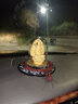 金馨豪品絨沙金千手觀(guān)音佛像汽車(chē)內飾本命佛屬鼠守護神車(chē)載擺件 曬單實(shí)拍圖