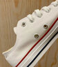 匡威（Converse）all star帆布鞋男鞋女鞋經(jīng)典低幫運(yùn)動(dòng)休閑鞋中性情侶白色101000 101000 白色常青款 36.5 曬單實(shí)拍圖