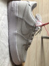 耐克（NIKE）AIR FORCE 1'07 AF1 空军一号运动鞋 DH2920-111 大童GS 39 实拍图