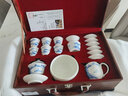 蘇氏陶瓷（SUSHI CERAMICS）手繪羊脂玉茶具省級(jí)陶瓷藝術(shù)大師陳建瑞手工山水畫蓋碗組J0605 曬單實(shí)拍圖