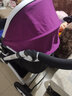 威可迪（Wikider） 嬰兒推車(chē)嬰兒車(chē)可坐可躺 雙向高景觀(guān)大輪避震新生兒童寶寶手推車(chē) 紫色 曬單實(shí)拍圖