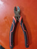 德力西斜口鉗電工專(zhuān)用工業(yè)級超硬小號鉗水口偏口斜嘴鉗子剪鉗剪刀 6寸【彈簧款】斜口鉗 曬單實(shí)拍圖