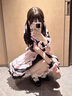 閃動(dòng)少女（SHANDONGSHAONV）洛麗塔Lolita日系黑粉女仆裝少女貓咪可愛(ài)重工動(dòng)漫連衣裙lo蘿莉塔 黑粉 S 70~95斤 曬單實(shí)拍圖