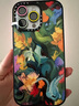 CASETIFY 郁金香叢林  適用于Phone17/16/15 Air/Plus/Pro/Max 蘋(píng)果手機殼 透明黑框 iPhone 15 Pro Max 曬單實(shí)拍圖