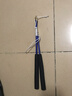華鈴 泡沫手柄玻璃鋼銅頭桿 單頭雙輪空竹桿 空竹抖桿 【34cm】藍色 曬單實(shí)拍圖