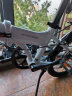 狼途（Langtu） 20寸铝合金折叠自行车男女8速成人学生运动单车便携免安装KY028 珍珠白（碟刹版） 20寸 实拍图