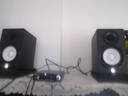 雅馬哈（YAMAHA） HS5 HS7 HS8 HS8S MSP3A MSP5有源音箱錄音棚工作室 HS5黑色/只 線(xiàn)材 音箱墊 曬單實(shí)拍圖