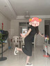 回力女鞋夏季懶人一腳蹬帆布鞋女透氣半托小白鞋女百搭休閑鞋子女JM 黑色【懶人半拖款】 37 曬單實(shí)拍圖