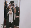 束時(shí)·創(chuàng)漫連體睡衣男卡通動(dòng)漫女夏季純棉短袖二次元倉(cāng)鼠柴犬動(dòng)物家居服 哈士奇，連體 3XL 曬單實(shí)拍圖