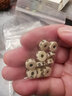 君恩做舊牦牛骨雕刻十字隔片墊片金剛星月菩提子佛珠手串配飾品件君恩 【白牦牛骨】直徑*厚度10*3mm 曬單實(shí)拍圖