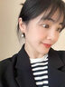 Lnieer珍珠耳環(huán)女士小眾設計感高級耳墜氣質(zhì)耳扣2025新款耳飾品生日禮物 【金色】珍珠耳環(huán)-送女友老婆 曬單實(shí)拍圖