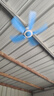 悅靜小吊扇小型迷你微風宿舍學生蚊帳床上低噪電風扇家用大風力 強風5葉吊扇 標配1.3米線 曬單實拍圖