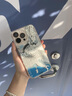 猿氣「流沙」適用蘋(píng)果16promax手機(jī)殼新款iPhone16pro磁吸保護(hù)套液態(tài)流沙殼蘋(píng)果16小清新保護(hù)殼外殼 環(huán)球靈動(dòng) | 磁吸充電 | 歐界行 iPhone 16 Pro Max 曬單實(shí)拍圖