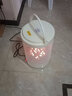 圓圓圓 三元光電遠紅外家用立式取暖器暖風(fēng)機柔光不刺眼烤火爐圓柱形電暖氣電火爐電火盆全屋升溫電暖器 白色 曬單實(shí)拍圖