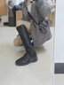 RGPX2025春秋新款女大衣小個子英倫風(fēng)寬松休閑韓版小香風(fēng)毛呢西裝外套 咖啡色【加棉加厚】 L 建議115-130斤 曬單實拍圖
