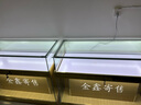 斧墨 展示柜玻璃產(chǎn)品商用珠寶玉器飾展柜靠墻木柜烤漆鐵柜手機(jī)柜臺(tái) 前開門【木柜】靠墻放前抽拉 曬單實(shí)拍圖