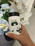 Diller熊貓保溫杯女可愛(ài)創(chuàng  )意便攜學(xué)生杯子高顏值水杯紀念品定制節日禮品 萌寶熊貓保溫杯-280ML-白色 曬單實(shí)拍圖