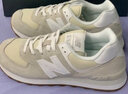 NEW BALANCE男鞋女鞋 25夏季新款nb574系列情侶運動鞋慢跑鞋復(fù)古拼接休閑鞋子 U574RUS-D/黑色/店長推薦 39.5 （內(nèi)長245mm） 曬單實拍圖