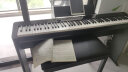 卡西欧（CASIO）电钢琴便携PX-S1100/PXS3100重锤88键智能触屏火星红成人专业考级 PXS1100黑+原装木架 实拍图
