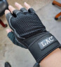 LAC健身手套  耐磨防滑 运动手套 骑行手套加长护腕 改进版 黑色M码 实拍图