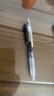 muji無(wú)印良品按動(dòng)筆經(jīng)典文具防疲勞按壓式中性筆黑色水筆0.5mm 8黑1紅1藍（10支裝） 曬單實(shí)拍圖