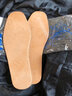 賽芮牛皮鞋墊男吸汗防鞋墊夏季透氣皮鞋鞋墊加厚頭層真皮鞋墊厚款薄臭 牛皮平板黃色一雙裝厚款2.0mm 38碼 曬單實(shí)拍圖