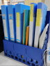 广博(GuangBo)三联文件框/资料架/办公用品加固型文件筐 蓝灰颜色随机 单个装WJK9236 实拍图