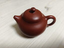 名壺秋月 宜興紫砂壺原礦大紅袍文旦壺小茶壺名家全手工制作 光素器 收藏 原礦大紅袍 160cc 曬單實(shí)拍圖