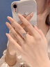 CRD克徠帝【現(xiàn)貨閃發(fā)】星空鉆戒鉑金鉆石戒指鉆戒女求婚戒指群鑲 1.5克拉效果 共約40分 曬單實(shí)拍圖