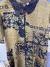 BMOI闊太太仿真絲仿香云紗媽媽裝連衣裙女夏新款洋氣胖子a字連衣裙 圖片色 XL 曬單實(shí)拍圖