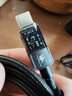 MCDODO Type-C數據線(xiàn)雙頭PD100W快充5A智能斷電適用蘋(píng)果Macbook筆記本電腦iPadPro平板華為小米手機1.2米鋅合金【雙透明探索版】防過(guò)充丨充滿(mǎn)即停 曬單實(shí)拍圖