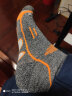 威迪瑞户外运动袜舒适透气秋冬季加厚速干袜子男女登山跑步袜吸汗袜子 深灰 均码 实拍图