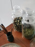 樂美雅小玻璃茶葉罐玻璃瓶透明帶蓋食品級(jí)密封罐收納儲(chǔ)存罐儲(chǔ)物罐 大號(hào)4只(1000mL *4) 曬單實(shí)拍圖