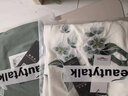 景華年春夏新中式女漢服國(guó)風(fēng)學(xué)生班服古風(fēng)漢元素盤扣刺繡旗袍上衣半身裙 白色上衣+綠色裙子 M (建議90-105斤) 曬單實(shí)拍圖