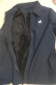 富贵鸟夹克男2023年春秋新款外套男夹克衫商务休闲男士上衣中老年爸爸装 藏青色加绒款 XL（建议130-145斤） 实拍图